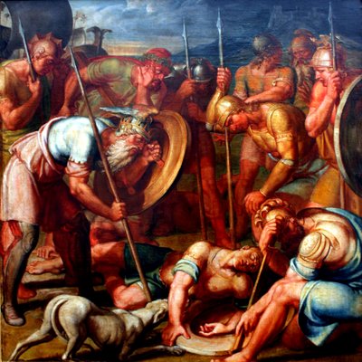 The Death of Oscar (from The Poems of Ossian) by Joseph Anton Koch